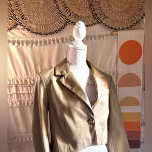 Bagatelle Olive Green Cropped Jacket